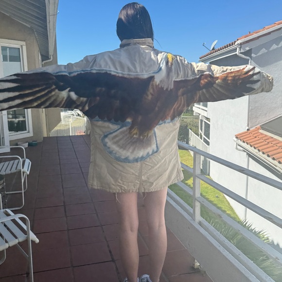 Vintage Carhartt Customized Eagle lined quilted jacket rancher chore Det… - Picture 12 of 16